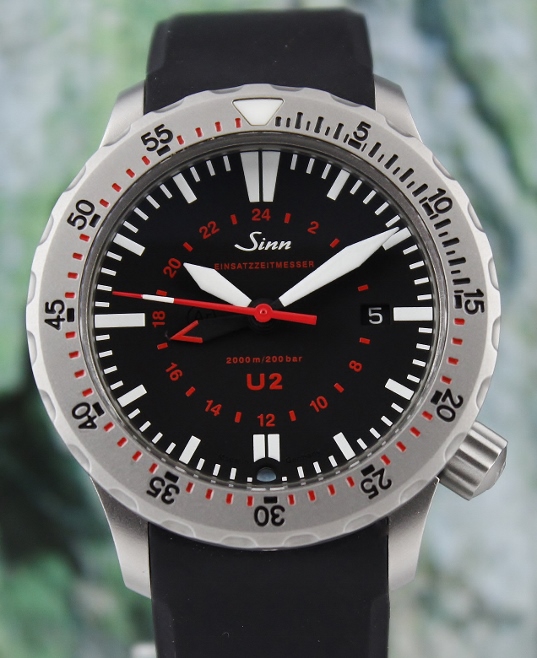 (image for) LIKE NEW Sinn U2 Black EZM 5 Automatic / 1020.010.U2-R